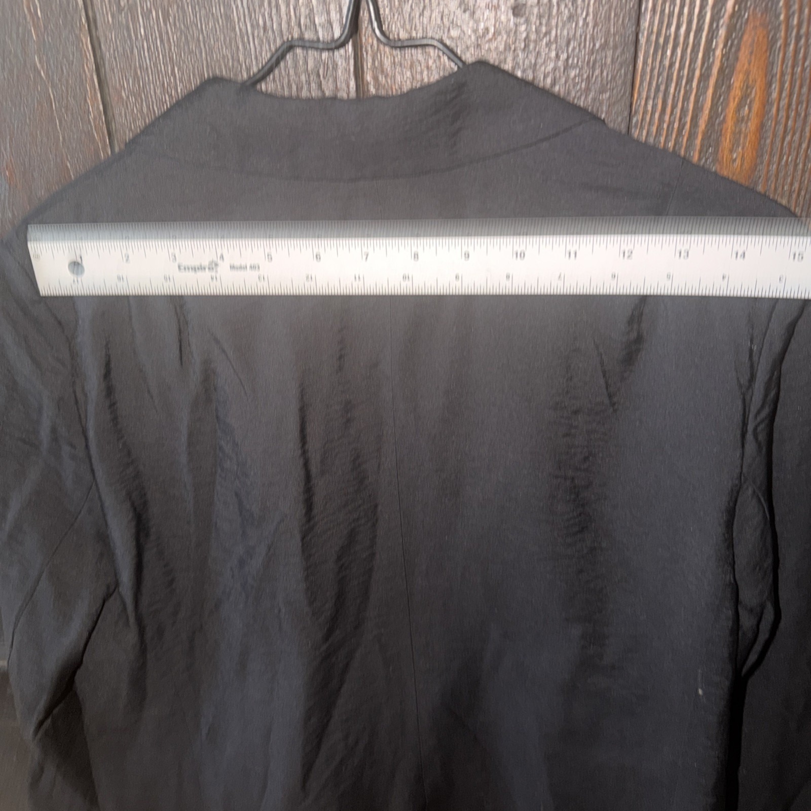 Simply Vera Wang Blazer Jacket Black Size Petite Small Pockets Career Button — image 8 of 8